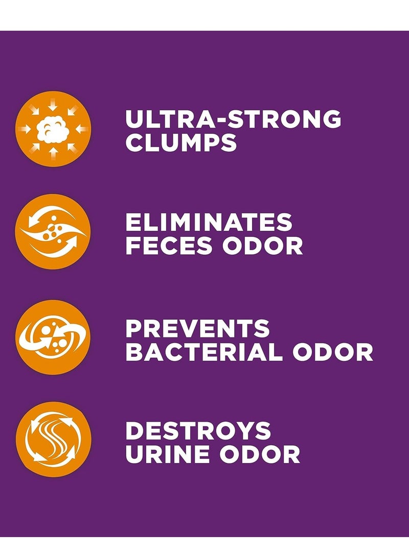 سكوب أواي فضلات القطط المتكتلة ذات الأداء الكامل برائحة 19 كجم - Image 2