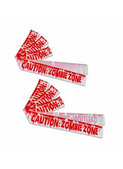 Generic Cross Border in stock Halloween Party Decoration Warning Tape Horror Party Decoration Supplies Halloween Warning Tape white 
