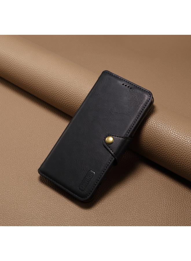 دينيور جراب لهاتف Samsung Galaxy A13 5G مصنوع من جلد البقر بتصميم محفظة - Image 2