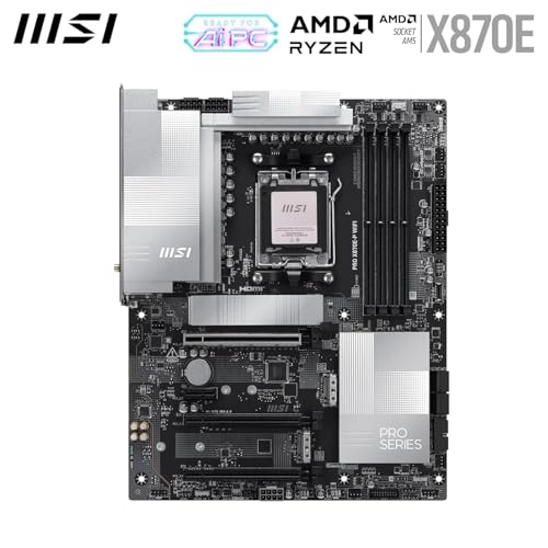 MICRO CENTER AMD Ryzen 9 9950X3D CPU Processor with MSI PRO X870E-P WiFi Motherboard (ATX, AM5, DDR5, PCIe 5.0 x16, M.2 Gen5, Wi-Fi 7) - Image 3