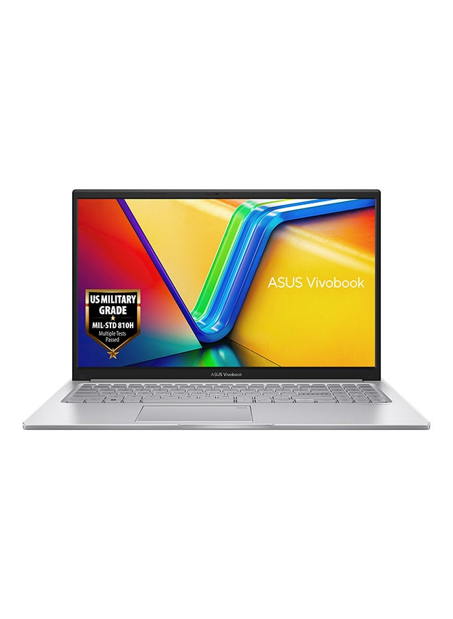 ASUS VivoBook (Upgraded Version) Laptop With 15.6-Inch Display, Core i3-1215U Processor/8GB RAM/256GB SSD/Winodws 11/Intel UHD Graphics English/Arabic Cool Silver - Image 1