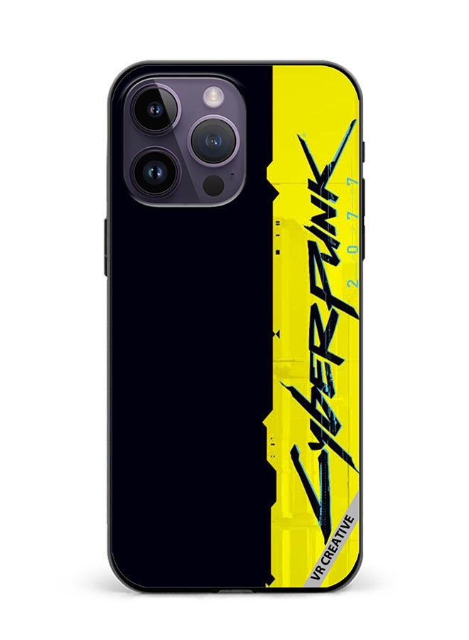 VR CREATIVE Protective Case Cover For Apple iPhone 16 Pro Max Cyberpunk Design Multicolour