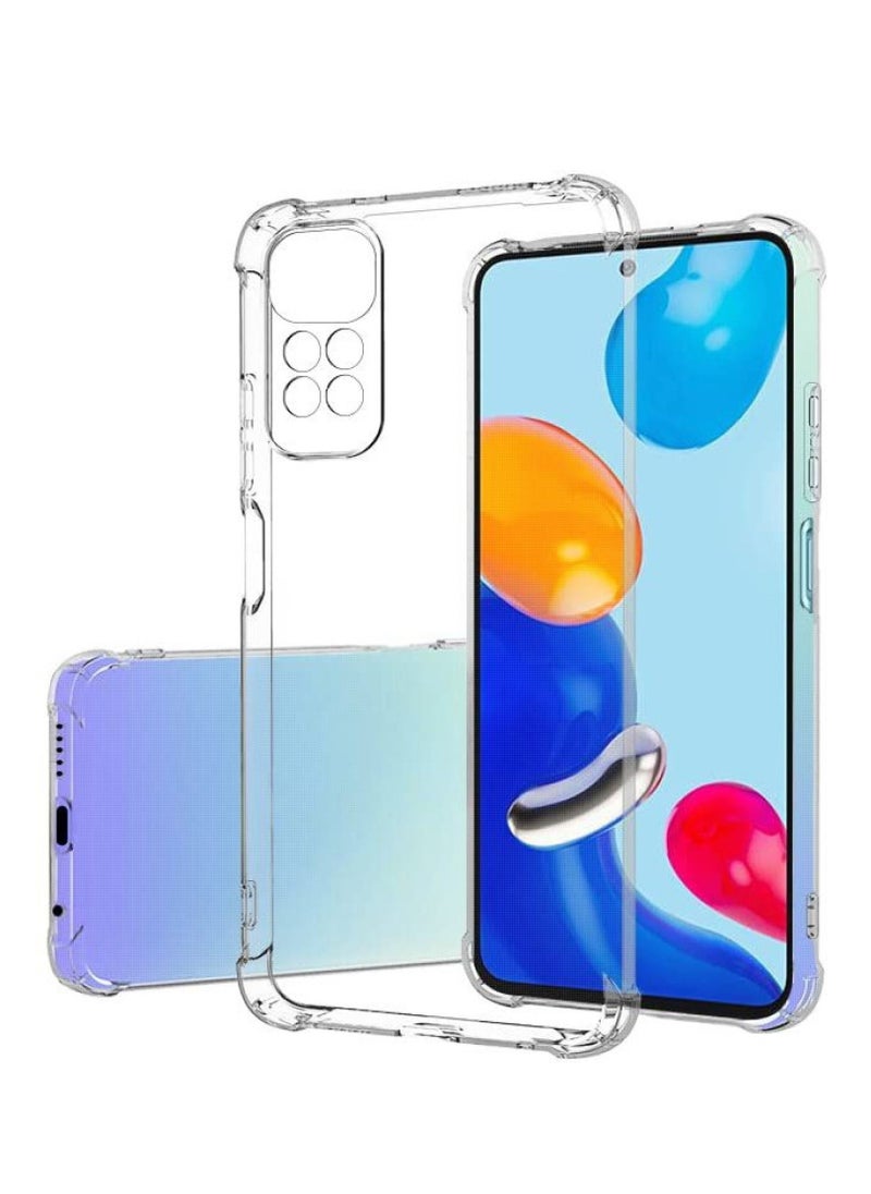 Houmt Redmi Note 11 Pro 4G/5G Case Slim Anti Scratch Shock Absorption Bumper TPU Shockproof Protective Cover  - Image 1