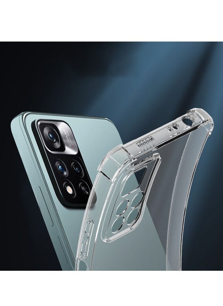 Houmt Redmi Note 11 Pro 4G/5G Case Slim Anti Scratch Shock Absorption Bumper TPU Shockproof Protective Cover  - Image 4