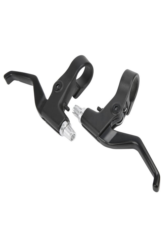 LeBycle Mountain Bike Brake Handle Bicycle Aluminum Alloy Handlebar Brake Lever 22.2mm DiameterBlack - Image 2