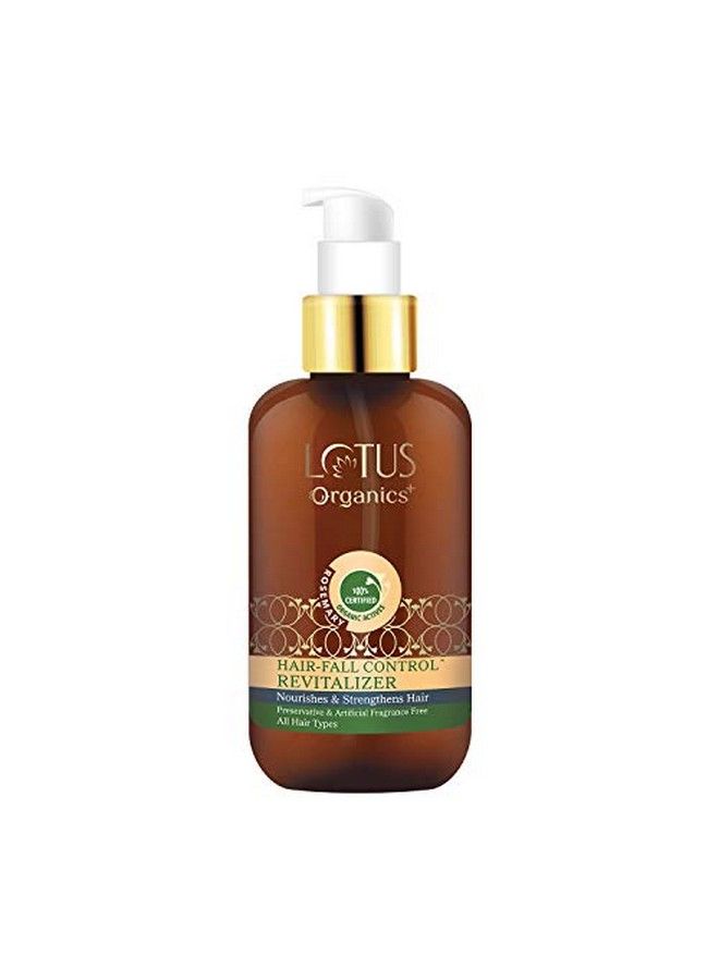 Lotus Organics+ Hair Fall Control Revitalizer | Red Onion | Sulphate & Paraben Free Hair Concentrate | All Hair Types | 100Ml  - Image 2