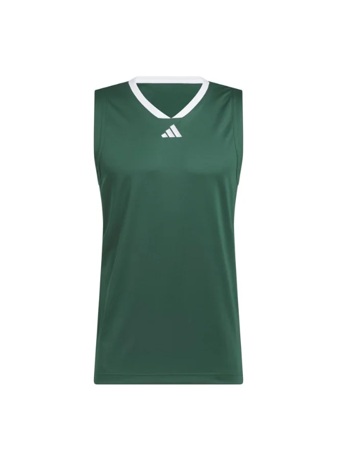 اديداس اوريجينالز adidas 3-STRIPES JERSE Green Originals Men TOPS