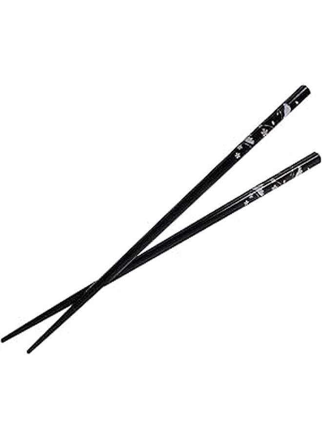 Bamboo Wood Chopsticks Reusable 22.5Cm Japanese Style Solid Chopstick Pair For Home Dining Ramen Serving Natural - Image 1