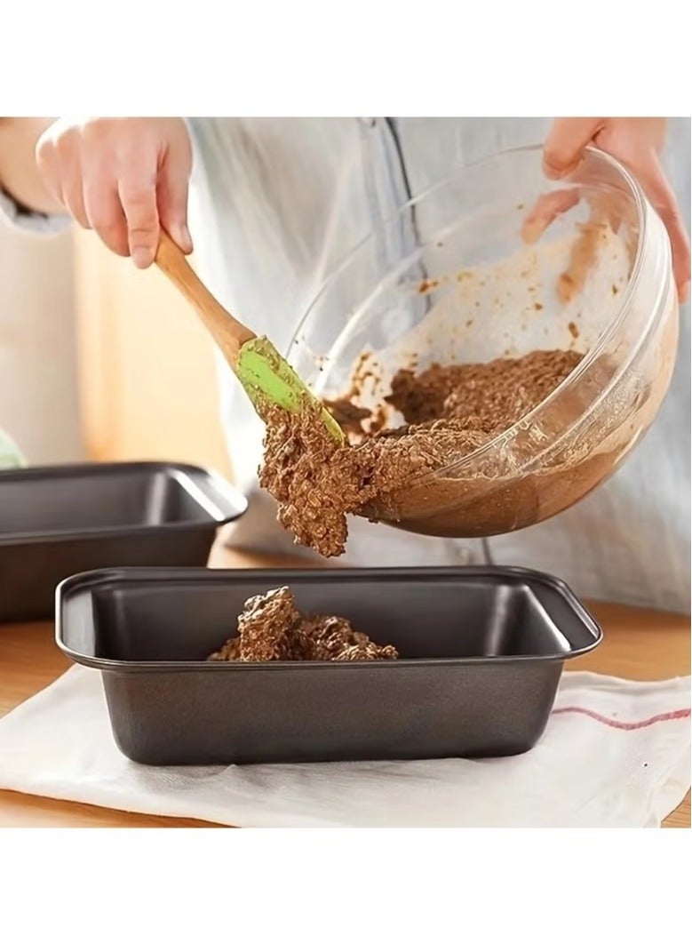 2PCS Bread Mold Loaf Pan Baking Carbon Steel Cake Pan Cake Mold Maker Toast Baking DIY Cake Non Stick - Image 4