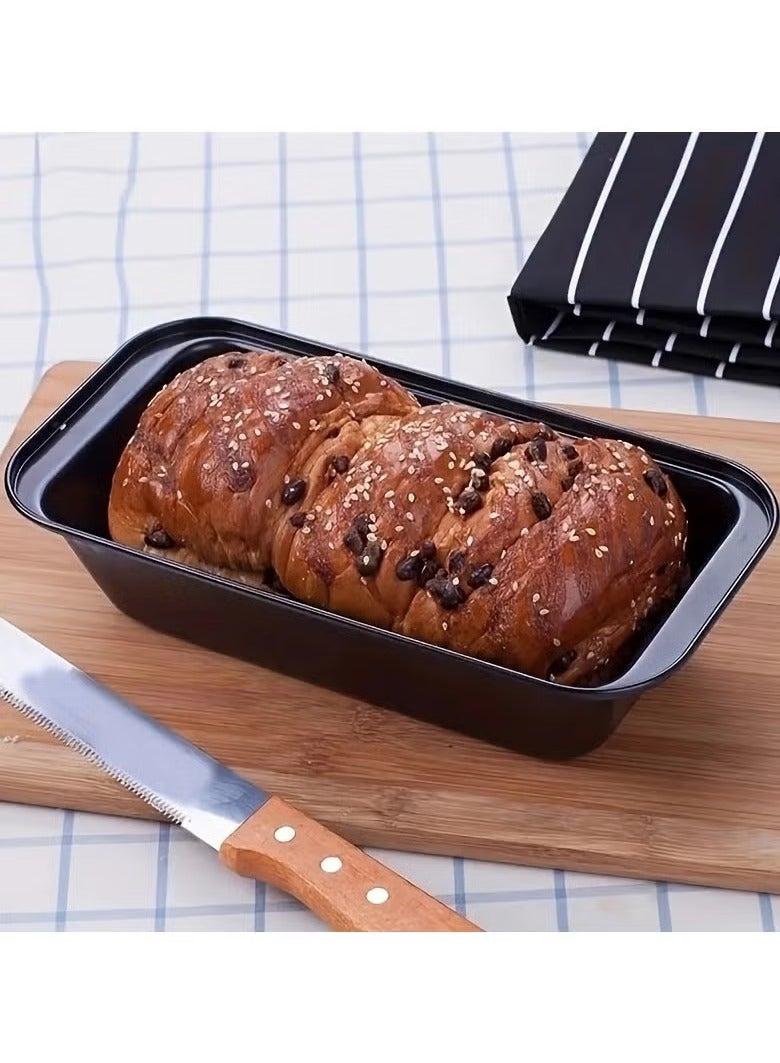 2PCS Bread Mold Loaf Pan Baking Carbon Steel Cake Pan Cake Mold Maker Toast Baking DIY Cake Non Stick - Image 5