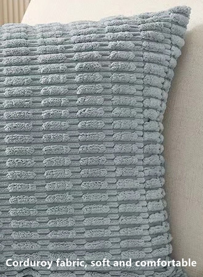 Kutis أغطية وسائد مزخرفة مكونة من 4 قطع رمادي غامق 45 × 45 سنتيمتر  - Image 4
