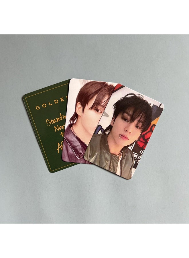 NIBEMINENT 6 Pcs Kpop BTS - JUNG KOOK GOLDEN Lomo Cards Card For Fans Collection Gifts - Image 3