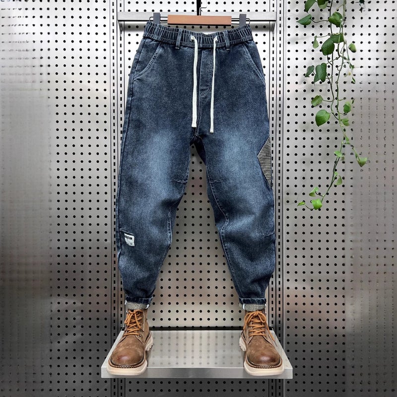 Unisex Classic Denim Jeans Loose Fit Daily Outdoor Wear - Image 4