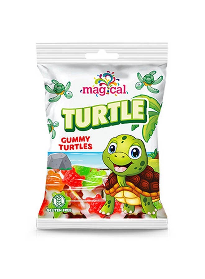 Magical Gummy Candy Turtles 80 grams (Pack of 2) - Image 2