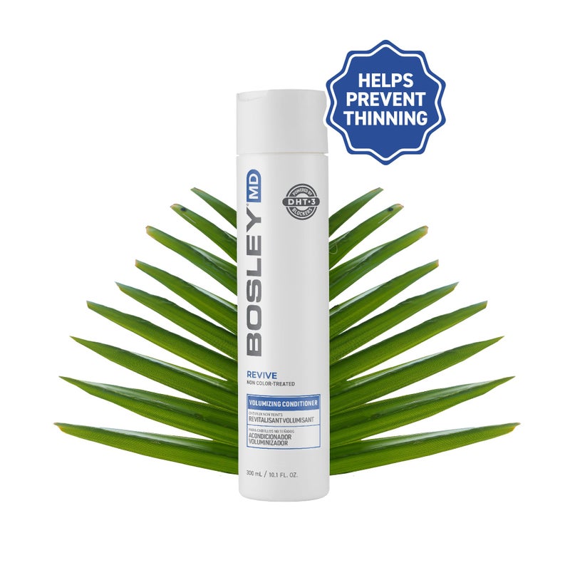 BOSLEYMD BosRevive Volumizing Conditioner for Noticeably Thinning, Non Color-Treated Hair â€“ DHT-Blocking Saw Palmetto, Biotin Strengthening, Niacin Revitalizing & Panthenol, Vegan, Sulfate-Free 10.1 Fl Oz - Image 2