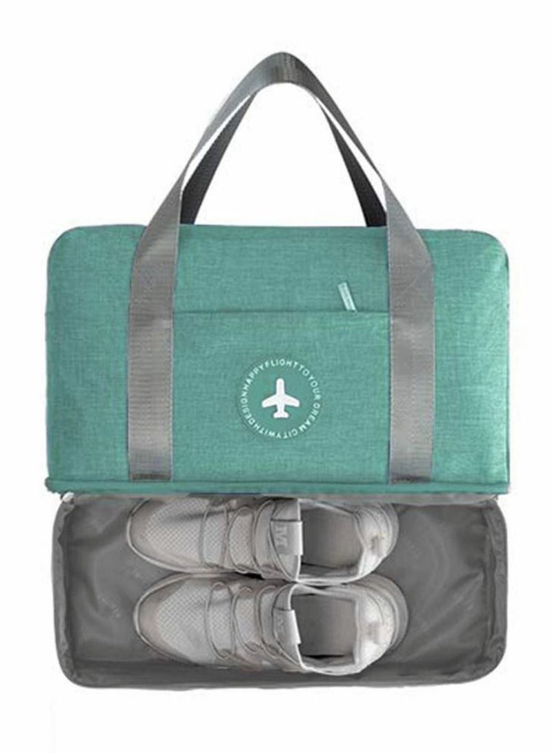 Excefore حقيبة جيم مقاومة للماء حقيبة دفل حقيبة سفر حقيبة ليلية فصل جاف ورطب حقيبة نهاية الأسبوع حقيبة يد رياضية للياقة البدنية والسباحة للرجال والنساء - Image 2