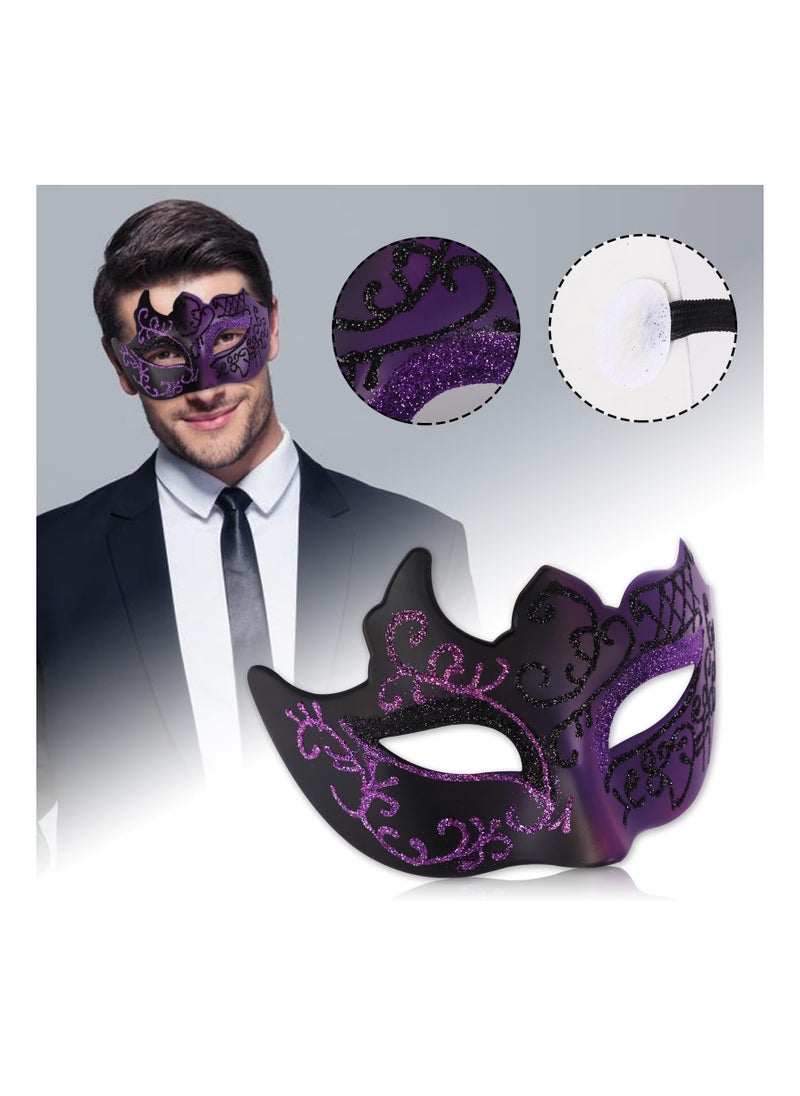 Masquerade Mask for Men Classic Vintage Venetian Mens Mask Lightweight Gentle  - Image 2