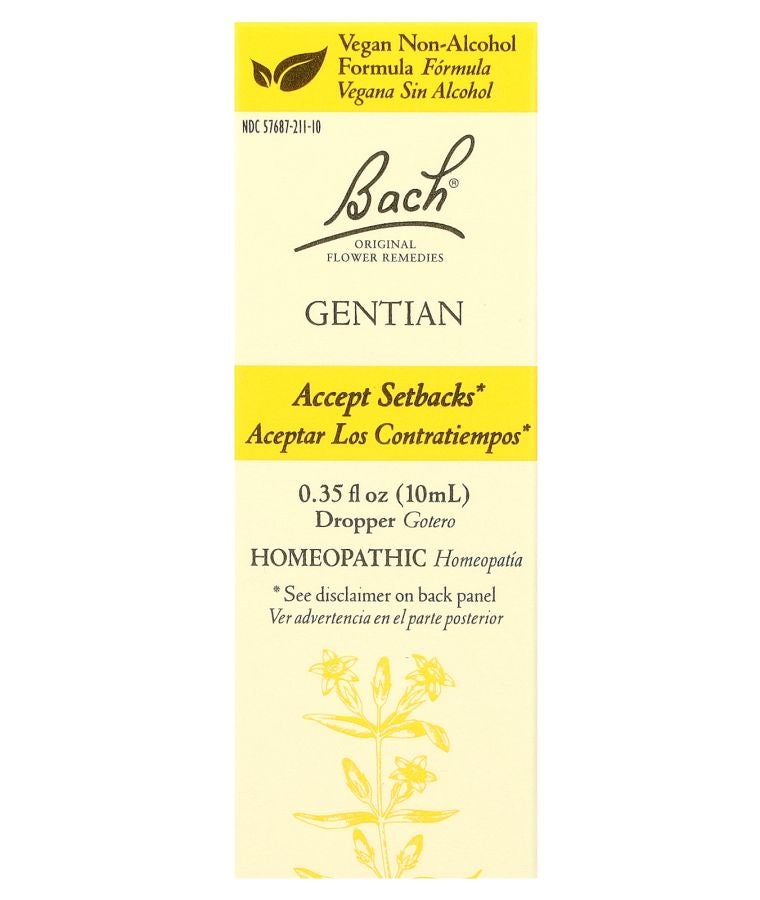 Bach Original Flower Remedies Gentian 0.35 fl oz (10 ml)