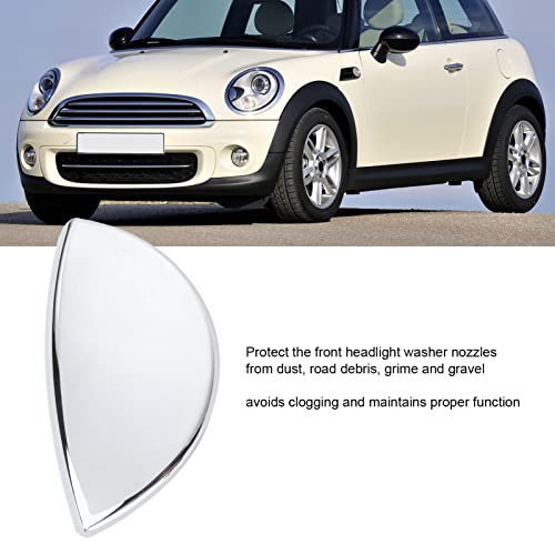 POCREATION Headlight Washer, 61672752560 Front Headlight Washer Water Cover Replacement, R58 for R55 R57 R56 R58 R59 2008-2014(Right 61672752560) - Image 2