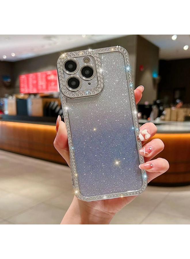 Zaboon Case For iPhone 11 Pro Max Diamond Gradient Glitter Plated TPU Phone Case - Image 1