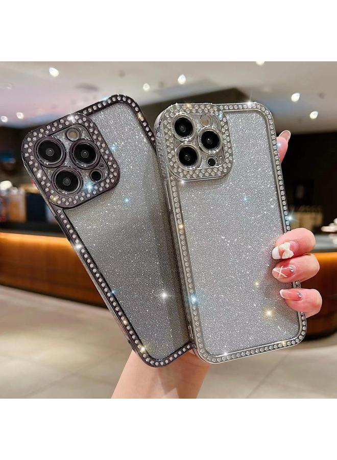 Zaboon Case For iPhone 11 Pro Max Diamond Gradient Glitter Plated TPU Phone Case - Image 5