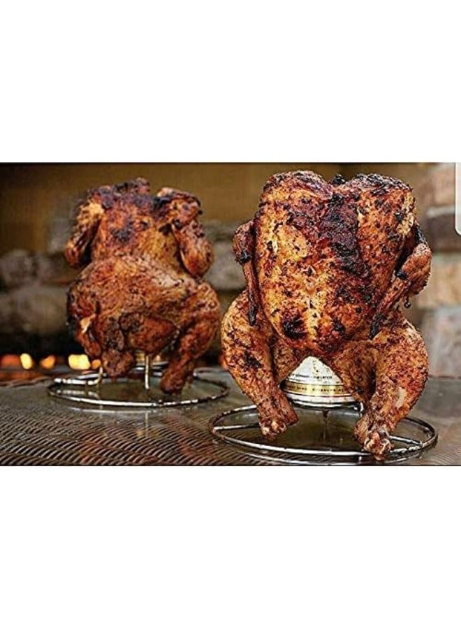 Stainless Steel Chicken Roaster Holder - Image 3