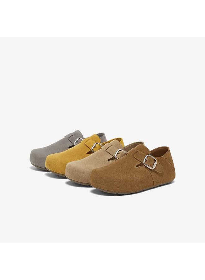 Basto 25 Autumn Birkenstock Style Fashion Retro Commuter Casual Women's Flats D3532cm5 Camel 38 - Image 4