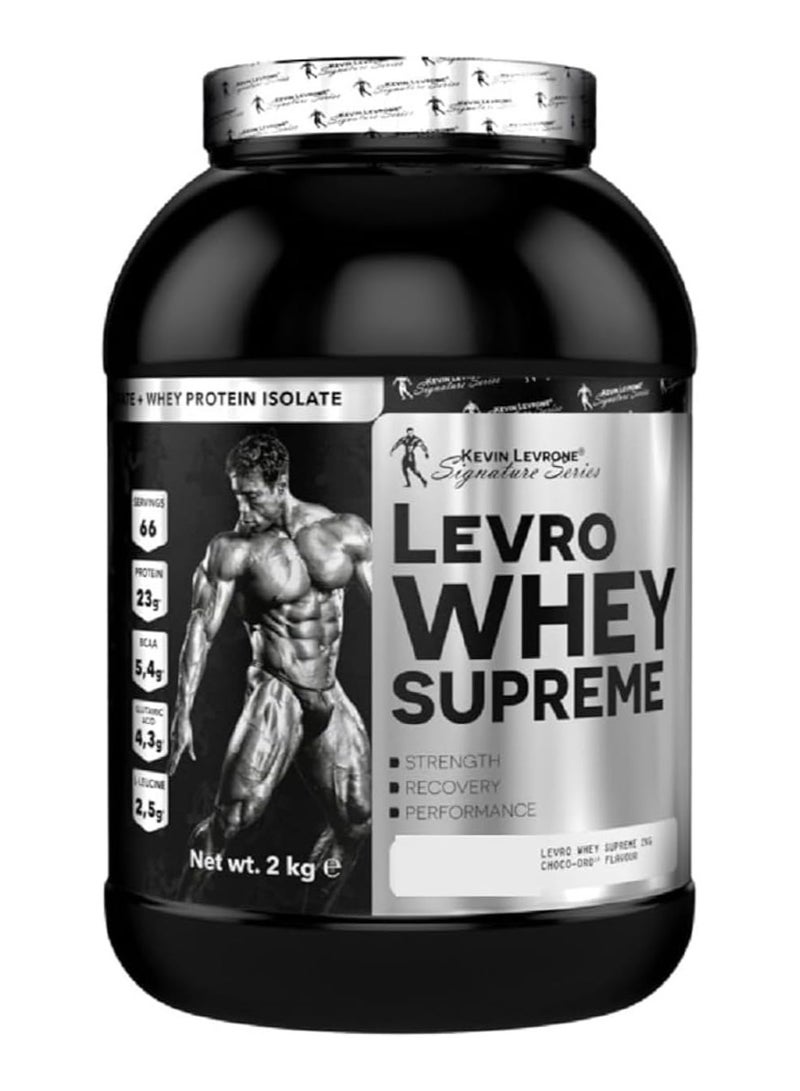 Levro Whey Supreme, Vanilla Flavour, 2kg