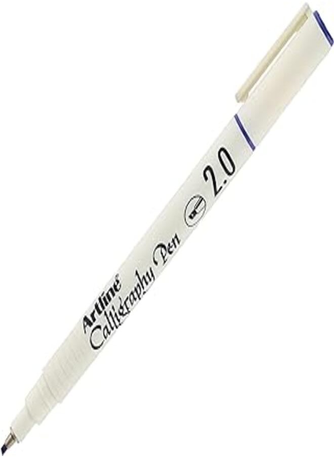 Artline Ek 242-n/ab arabic calligraphy pen 2mm artline blue - one piece 