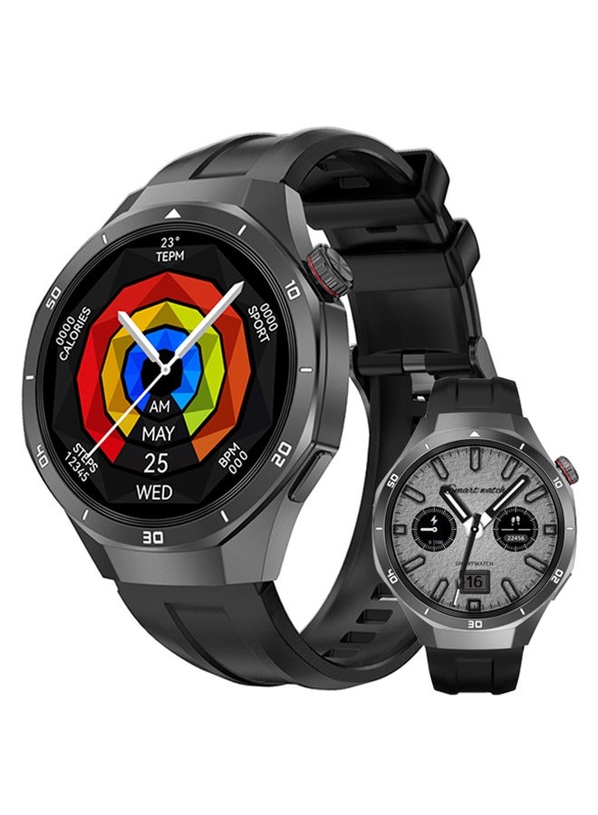 RollsTimi  Smartwatch for Men 1.463"  Smart Watch 280mAh Battery 100+ Workout Modes Health Fitness Tracker Outdoor Sport Watch Compatible Android IOS - Image 1