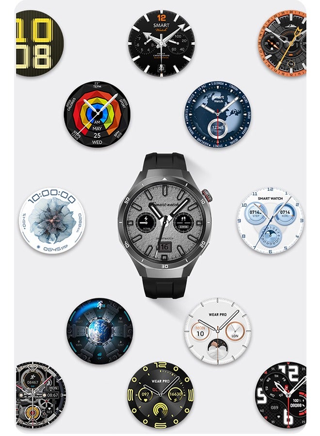 RollsTimi  Smartwatch for Men 1.463"  Smart Watch 280mAh Battery 100+ Workout Modes Health Fitness Tracker Outdoor Sport Watch Compatible Android IOS - Image 5