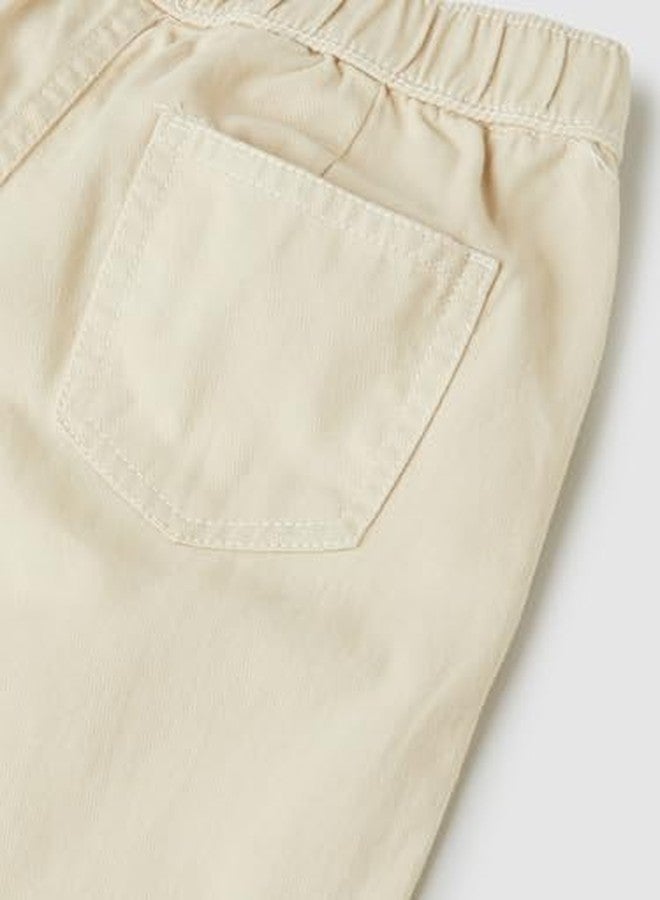Max Girl's Regular Trousers (S725CWB02A_Beige - Image 3
