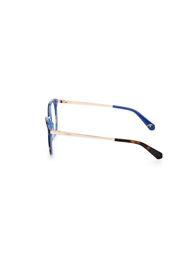 جس نظارة طبية بشكل دائري للجنسين بأذرع معدنية GU5218  مقاس 51 - Image 2