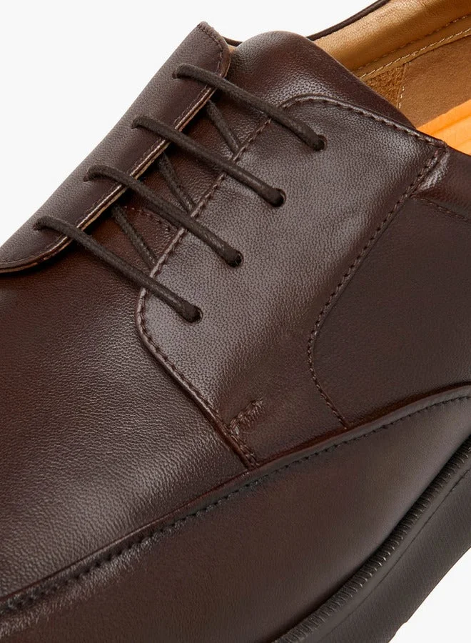 Le Confort Solid Lace-Up Derby Shoes