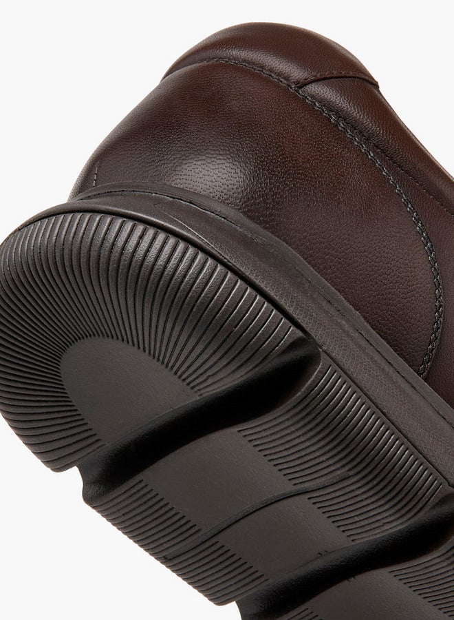 لو كونفورت أحذية ديربي جلد برباط - Image 5