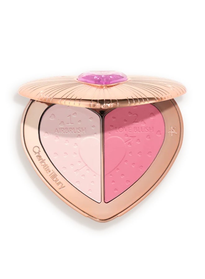 Charlotte Tilbury Beauty Soulmates Brighten Blush Powder Palette - Flawless Pink - Image 1