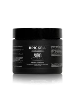 Brickell Men's Products Shaping Paste Pomade For Men All Natural Texturizing Wax Pomade 2 Ounce Scented  - Image 1