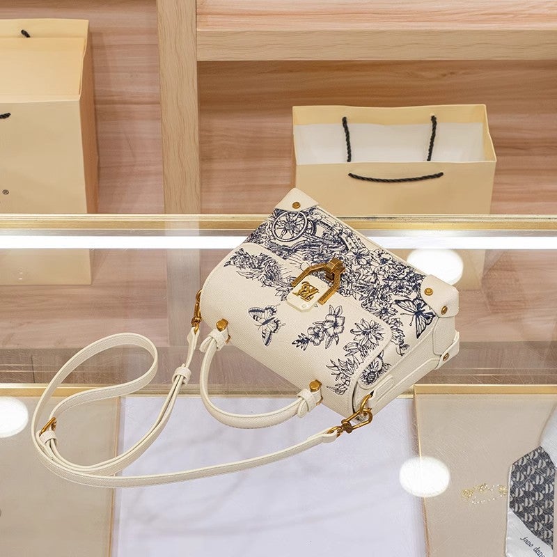 Women'S Handbags Women'S High-End Feeling This Year Popular Explosions Single Shoulder Slung Small Square Bag - Image 3
