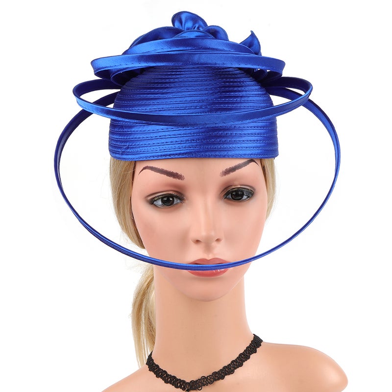 Bride Fascinator Hat Women Tea Party Headband Hat Banquet Wedding Hat Decoration - Image 5