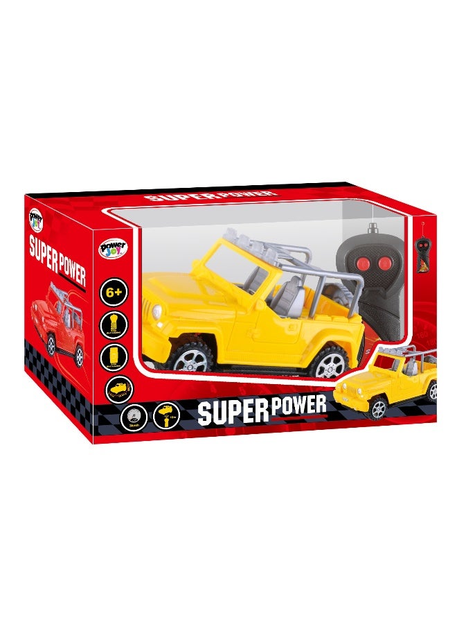 Power Joy Remote Control Super Power 1/24 Single Channel, Battery Operated, Assorted 1 Piece (Style & Color May Vary) Each Sold Separately | Toy Vehicle - Image 4