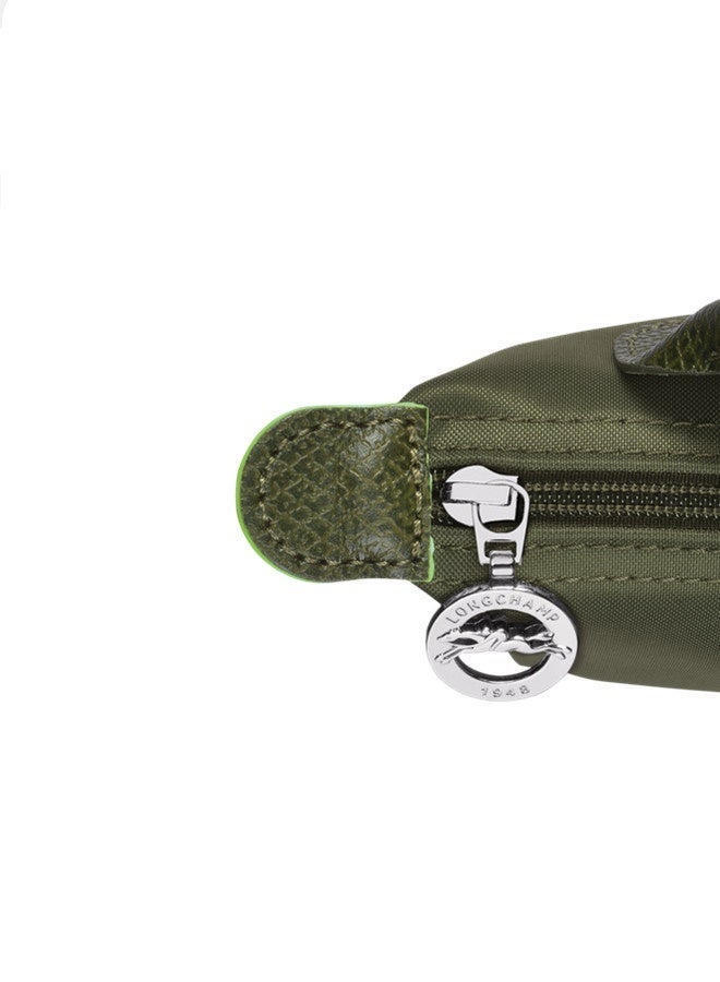 longchamp Women's Classic Fashion Versatile Mini Makeup Bag Handbag Shoulder Bag Handheld Small Bag Forest Green - Image 2