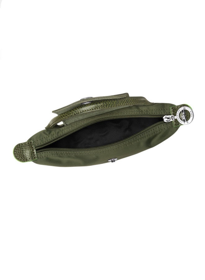 longchamp Women's Classic Fashion Versatile Mini Makeup Bag Handbag Shoulder Bag Handheld Small Bag Forest Green - Image 3