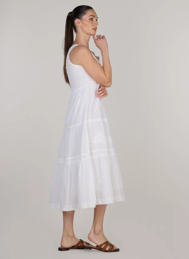 Just Nature Giselle Midi Dress
