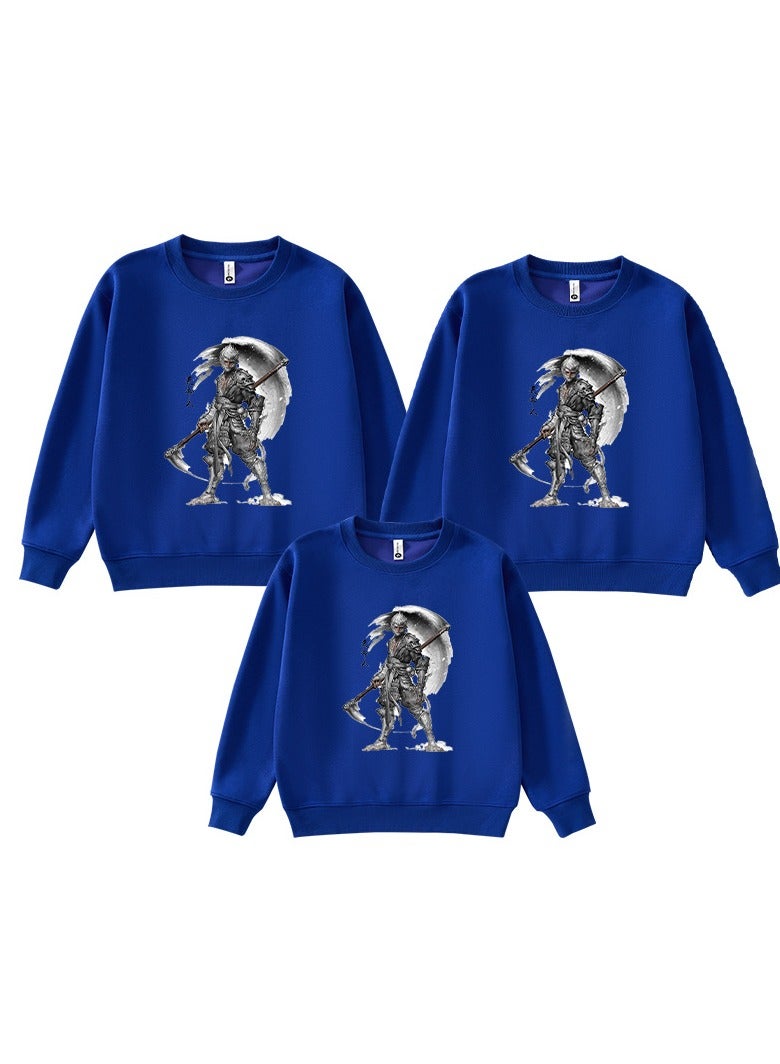 MQD Black Myth Wukong Printed Parent Child Hoodie 