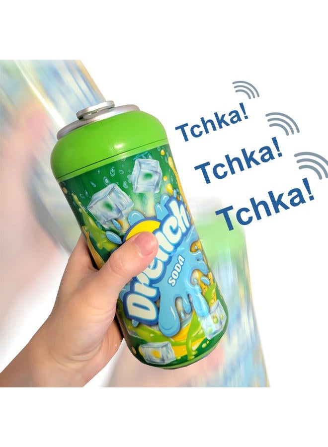MukikiM Drench Soda Game - Family & Party Interactive Game of Chance. Roll Dice, Shake Can & Pull The Tab! The Last Person to Stay Dry Wins! - Image 3