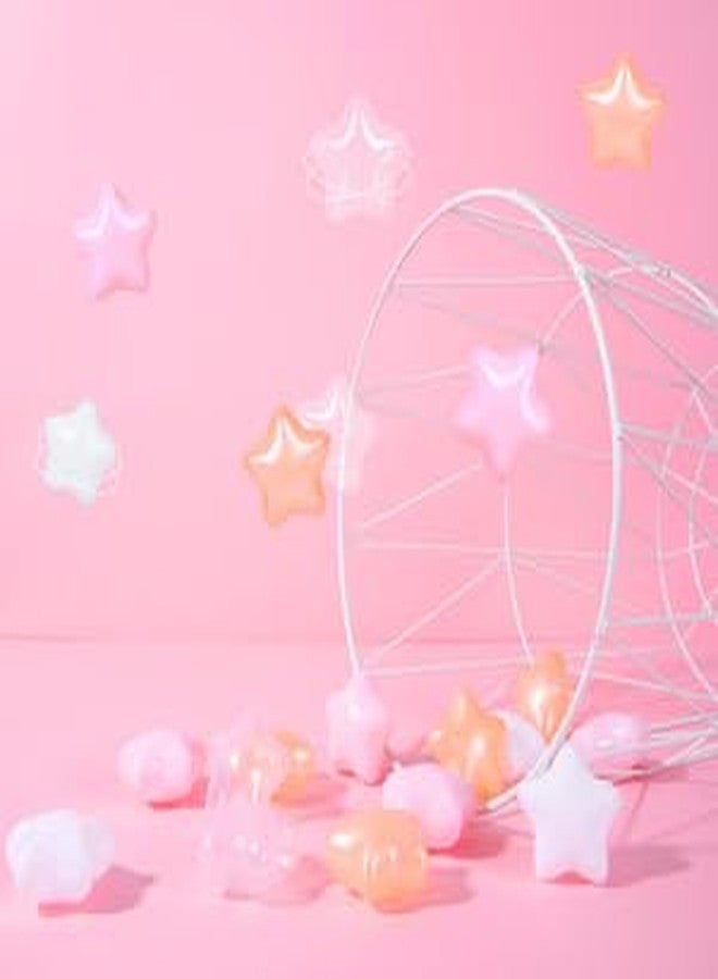 STARBOLO Star Ball Pit Balls for Toddlers -100pcs Star Pearl Colors Phthalate Free BPA Free Non-Toxic Crush Proof Play Balls Play Tent Pool Playhouse Playpen Party Decoration. - Image 4