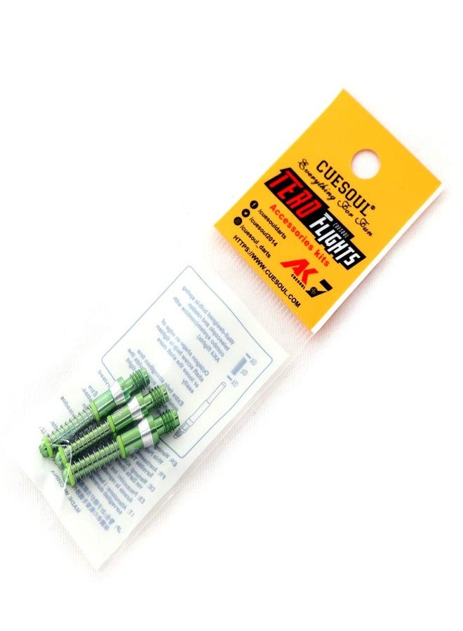 CUESOUL TERO AK7 Aluminum Dart Shafts S/M/L Built-in Spring Telescopic for Steel Tip Darts and Soft Tip Darts,Set of 3 pcs Length-25.2mm - Image 5