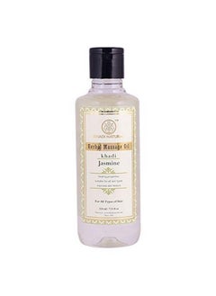 Khadi Natural Ayurvedic Jasmine Massage Oil 210Ml  - Image 1
