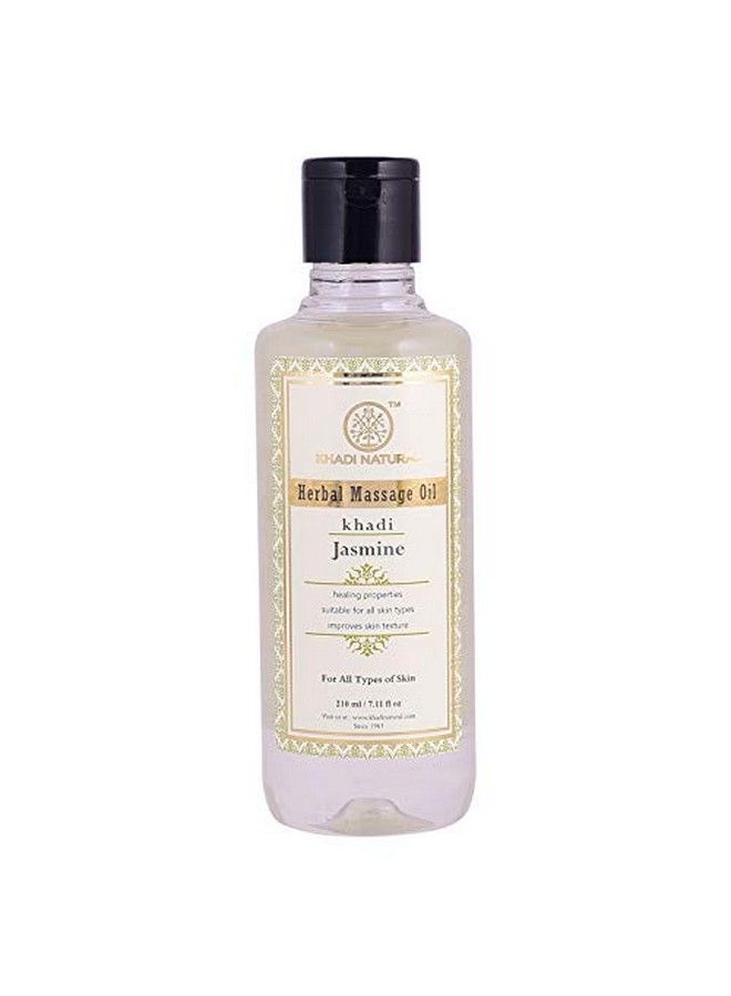 Khadi Natural Ayurvedic Jasmine Massage Oil 210Ml - Image 1
