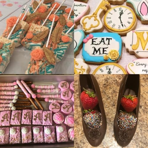 RHLOVY Flower Fondant Silicone Molds Leaf Bow Bowknot Daisy Butterfly Cake Candy Mould for Cake Decoration,Chocolate Fudge,Polymer Clay,Soap,Resin Confectionery Projects - Image 3